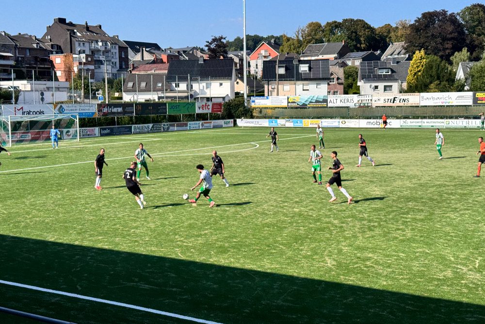 Der RFC Union wird gegen den RFC St. Vith seiner Favoritenrolle gerecht