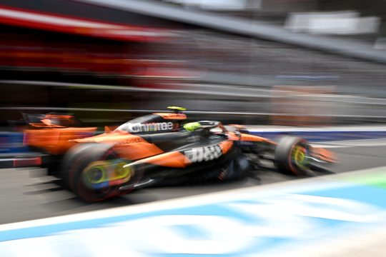 Der Brite Lando Norris im McLaren