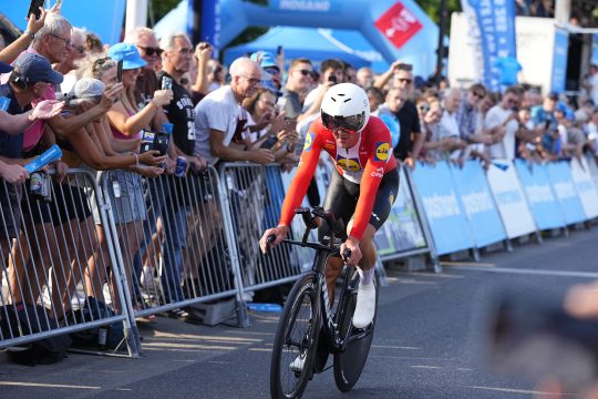 Der dänische Radfahrer Mads Pedersen