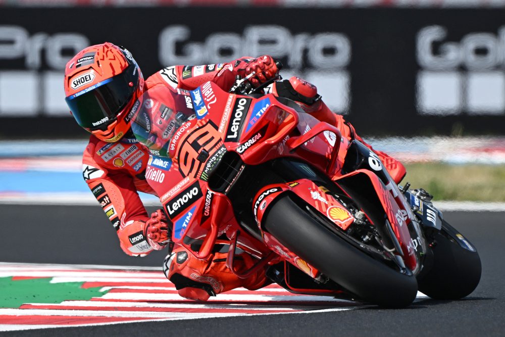 Marc Márquez beim Qualifying für den Großen Preis von Ungarn