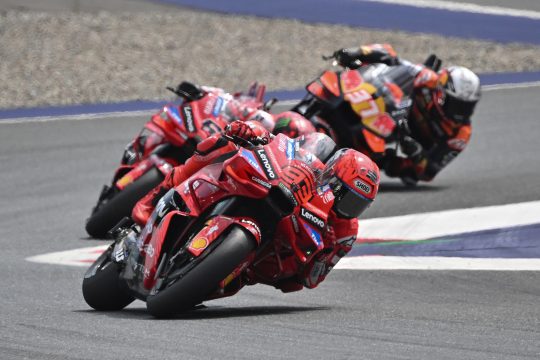 Marc Marquez (Ducati) beim MotoGP-Rennen in Österreich