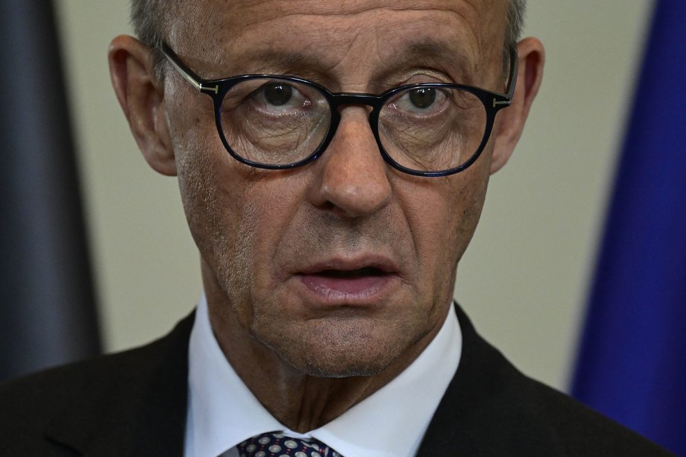 Der deutsche Bundeskanzler Friedrich Merz