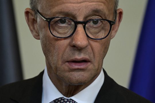 Der deutsche Bundeskanzler Friedrich Merz