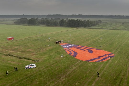 Ein Toter nach Unfall mit Heißluftballon in den Niederlanden am 13. August 2025