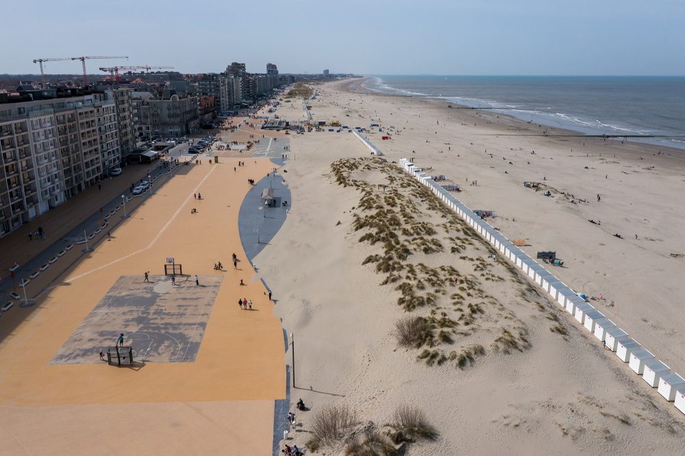 Nieuwpoort von oben