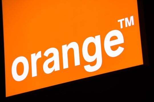 Das Logo des Telekom-Unternehmens Orange