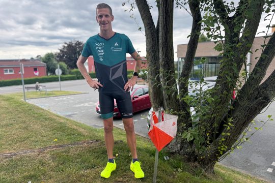 Yannick Michiels beim Kelmiser Orientierungslauf