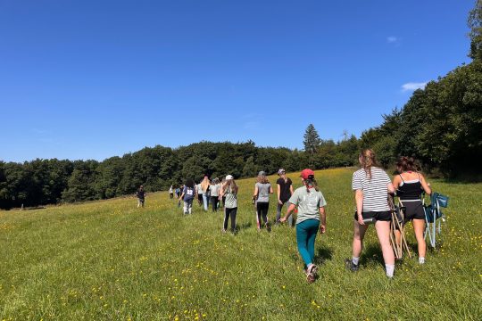 Pfadfinderlager der Einheit St. Georg aus Raeren in Holzheim