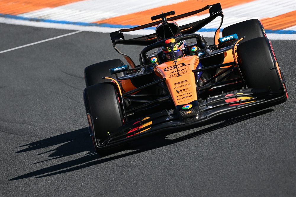 Oscar Piastri fährt in Zandvoort auf die Pole