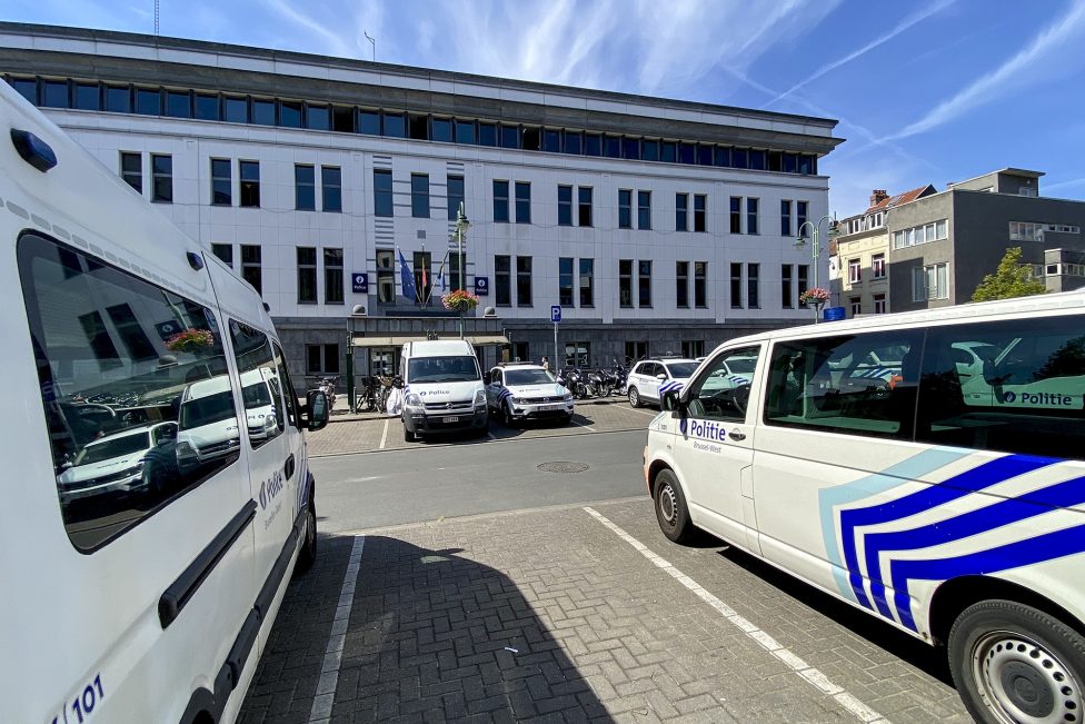 Die Dienststelle der Polizei in Molenbeek