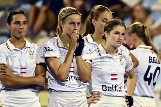 Enttäuschung bei den Red Panthers nach der Begegnung gegen Deutschland