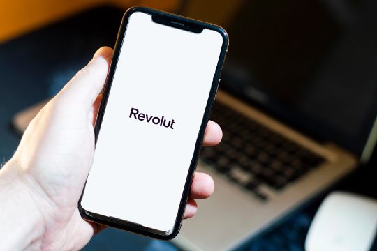 Revolut-App auf einem Smartphone