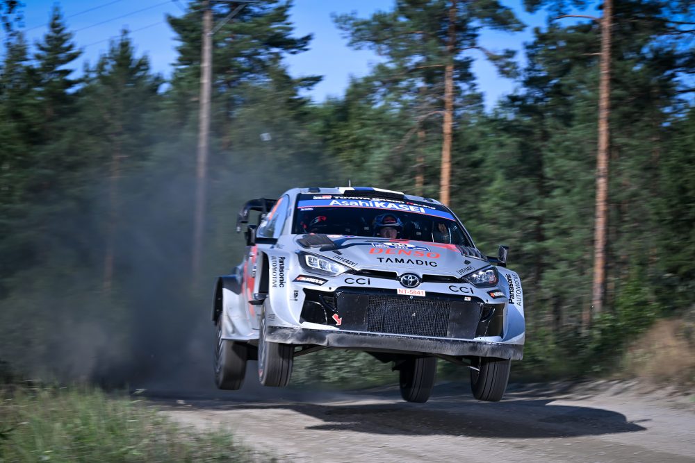 Kalle Rovanperä/Jonne Halttunen bei der Rallye Finnland