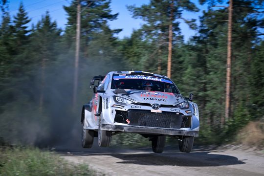 Kalle Rovanperä/Jonne Halttunen bei der Rallye Finnland