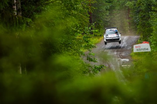 Kalle Rovanperä/Jonne Halttunen bei der Rallye Finnland