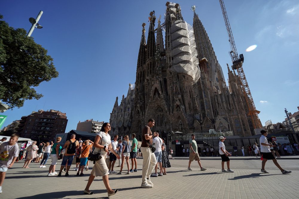 Die Sagrada Familia in Barcelona
