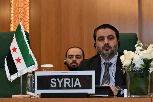 Der syrische Außenminister al-Schaibani