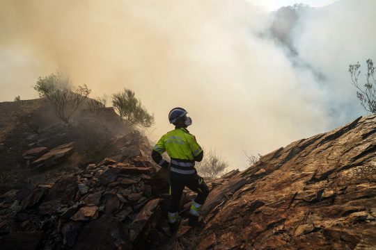 Mega-Brände in Spanien