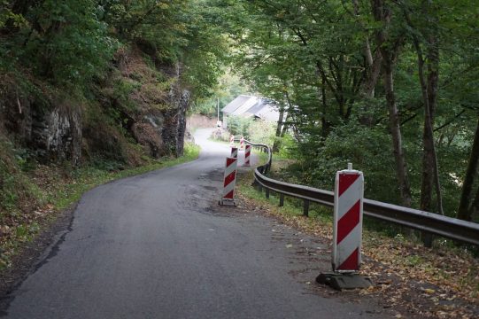 Hochwasserschäden bei Stoubach