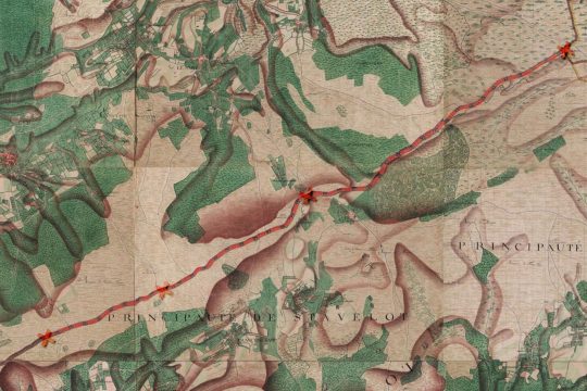 Die Vecquée, Straße der Fürstbischöfe