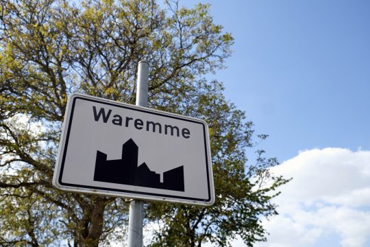 Ortsschild von Waremme