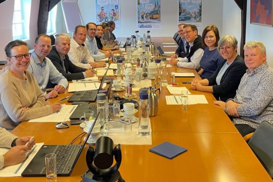 Gemeindemarathon: Gesprächsrunde mit der Gemeinde Lontzen