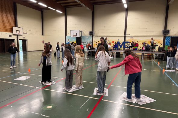 Cluedo-Schnitzeljagd zum Jubiläum der Maria-Goretti-Schule