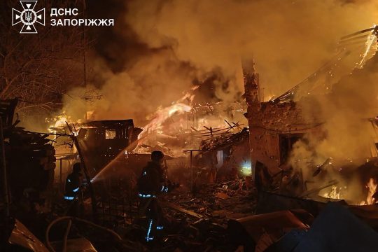 Russischer Angriff auf Saporischschja