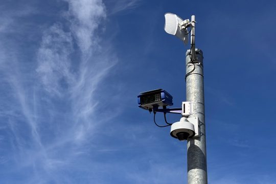 ANPR-Kamera an der Herbesthaler Straße in Eupen