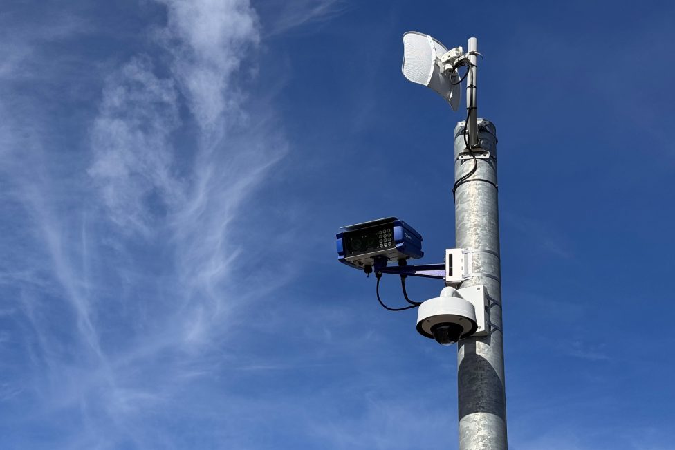 ANPR-Kamera an der Herbesthaler Straße in Eupen