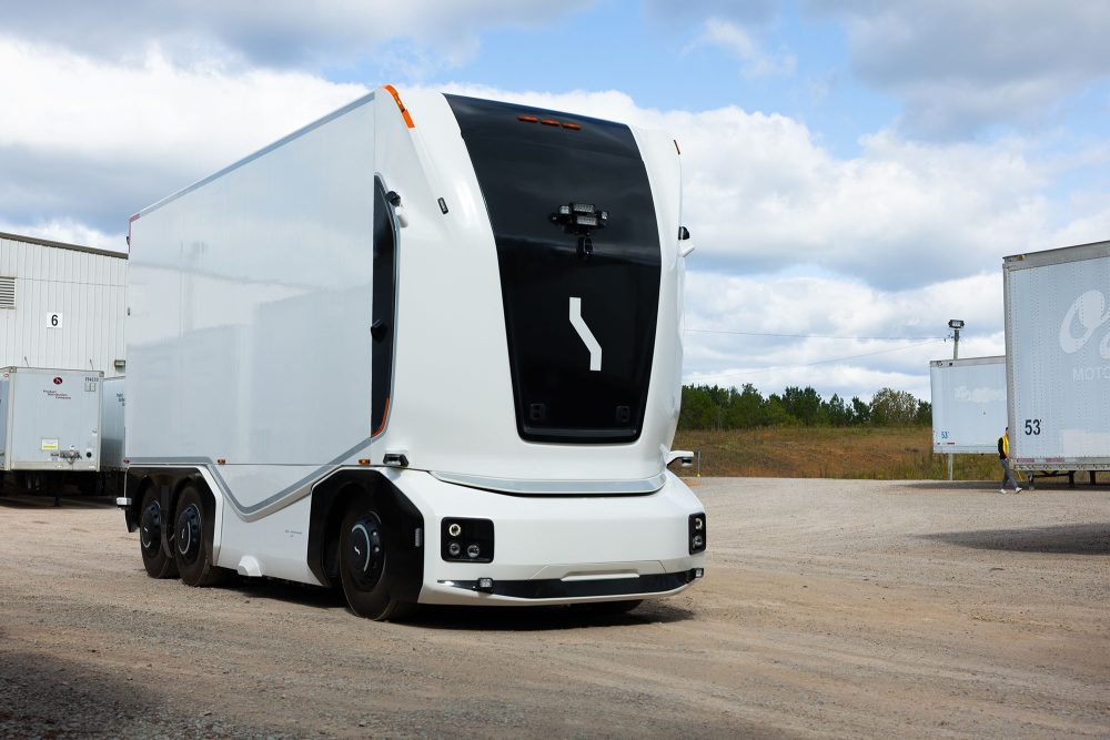 Autonom fahrender LKW der Firma Einride