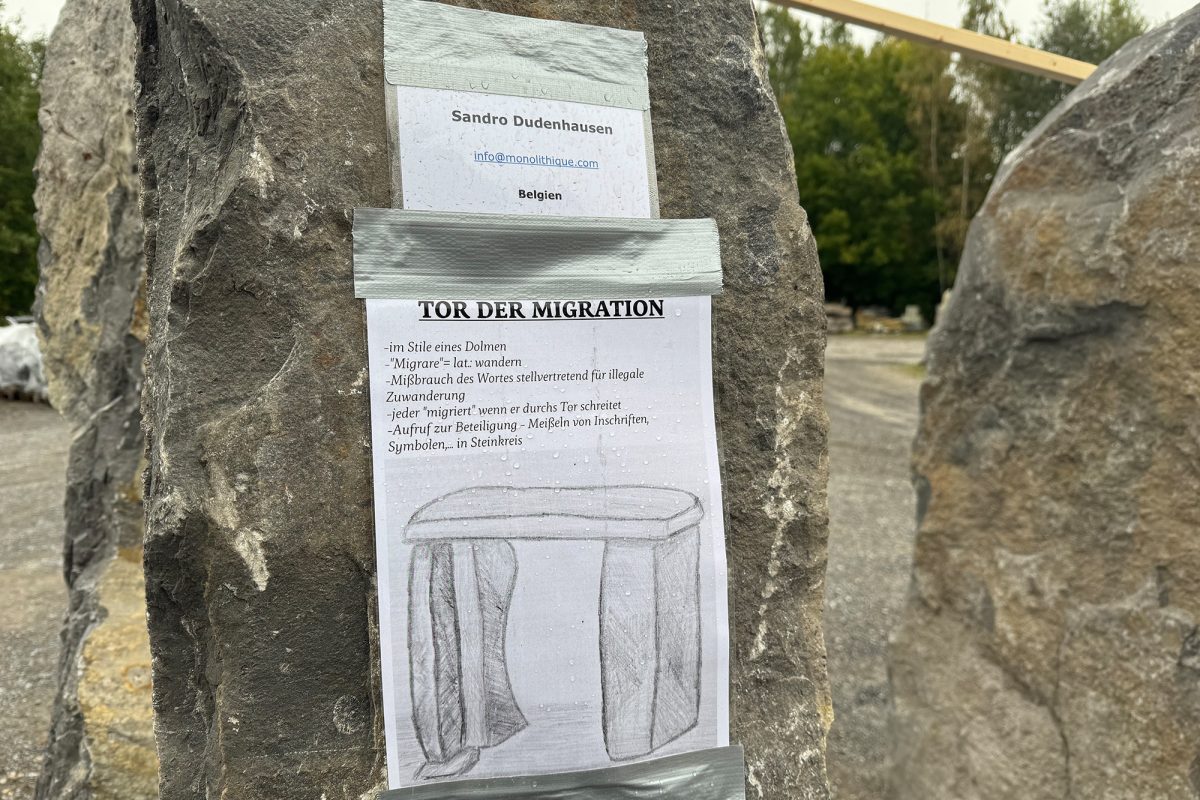 Bildhauersymposium in Walhorn
