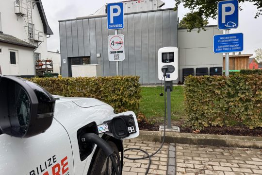 Carsharing: Dorfhaus Eynatten bietet E-Auto zum Ausleihen an