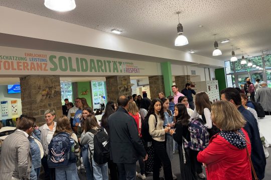 Erster Schultag am KAE Eupen