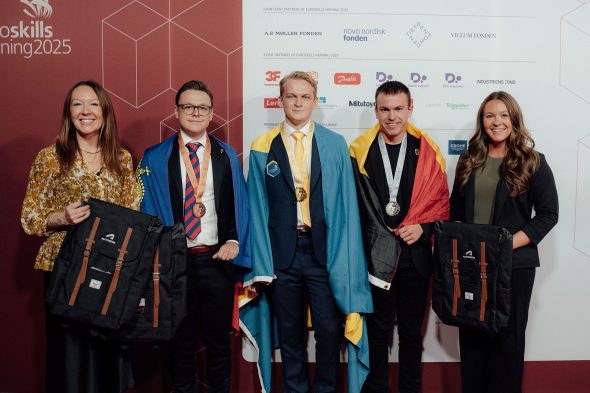 Silber für Gilles Schoonbrood aus Kettenis bei den Euroskills