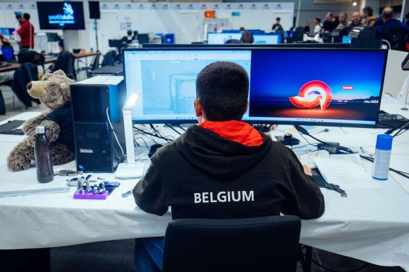 Silber für Gilles Schoonbrood aus Kettenis bei den Euroskills
