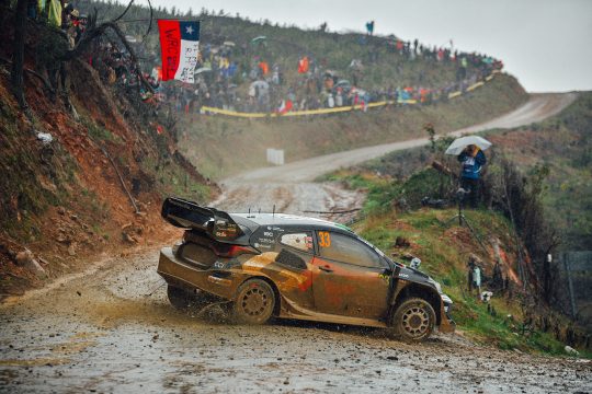 Elfyn Evans/Scott Martin bei der Rallye Chile