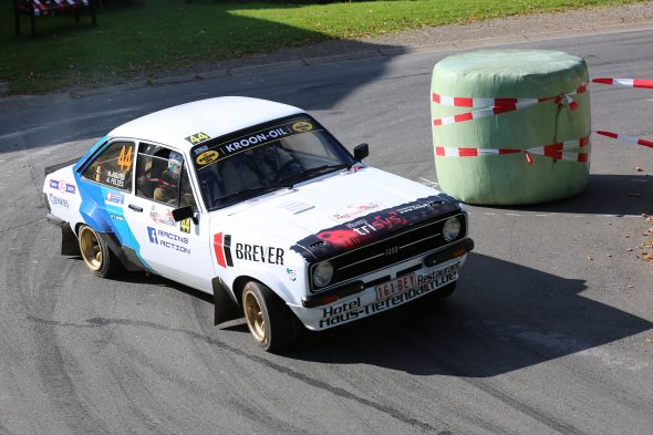 Reiner Feltes/Angelo Feltes (Ford Escort) bei der East Belgian Rallye