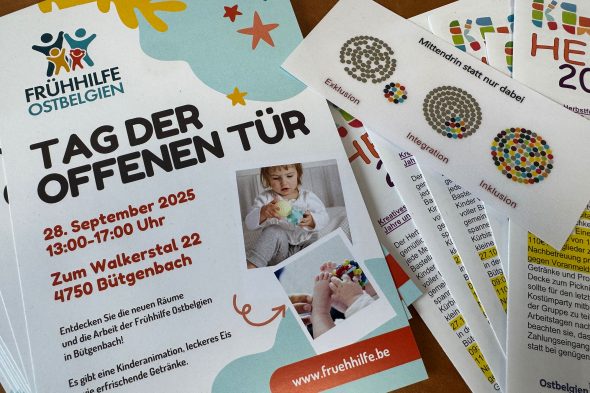 Bei der Frühhilfe Ostbelgien in Bütgenbach