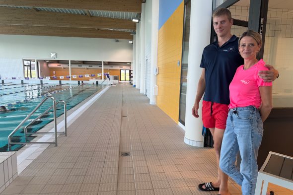Mitarbeiter des Galmeibades in Kelmis