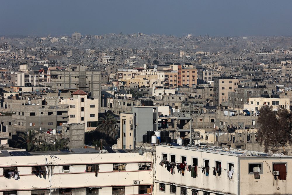 Blick auf Gaza Stadt am 4. September 2025