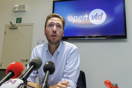 Frederic De Gucht bei einer Pressekonferenz in Brüssel am Dienstag