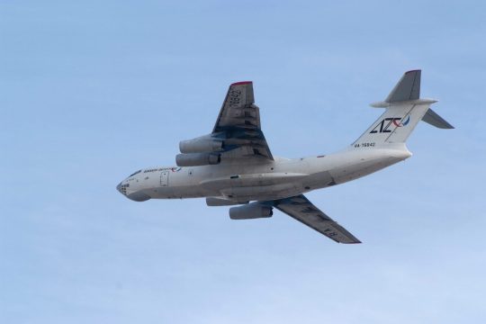 Russisches Aufklärungsflugzeug vom Typ IL-76