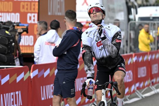 Juan Ayuso hier am 2. September