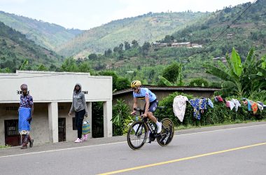 Remco Evenepoel beim Training vor der Rad-WM in Kigali