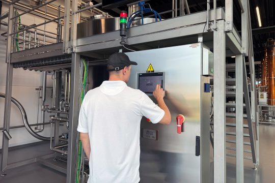 Arbeit in der Distillerie Radermacher