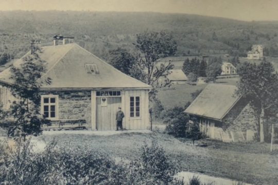 Bild aus der Ausstellung "Sie kommen - Ils arrivent"