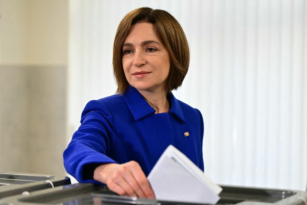 Moldaus Präsidentin Maia Sandu