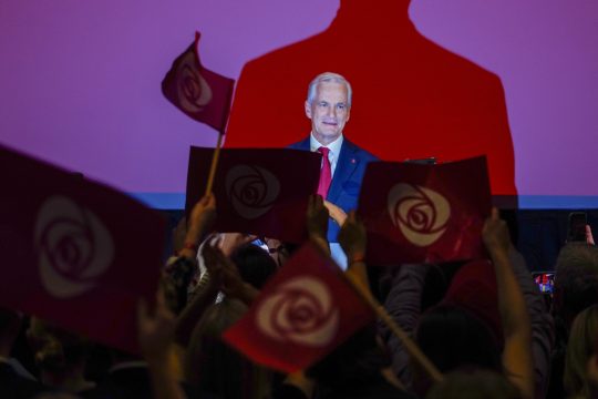 Chef der Labour Partei (AP) Jonas Gahr Stoere (Bild: Berg-Rusten/AFP)