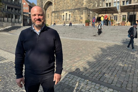 Der neue Aachener Oberbürgermeister Michael Ziemons